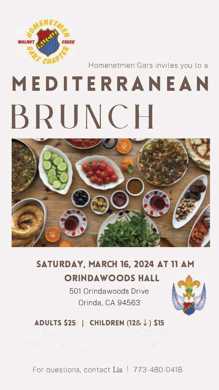 Mediterranean Brunch SF Bay E Calendar